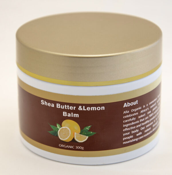 Sheasmör & Citronolja, 300g
