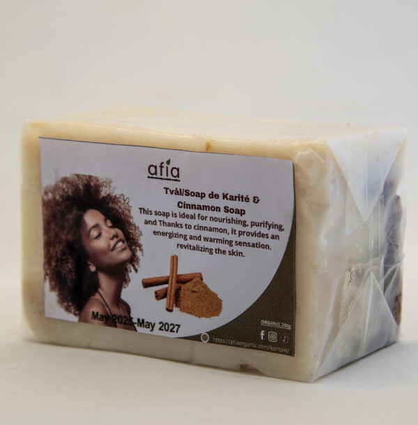 Shea & Kanel Tvål, 250g