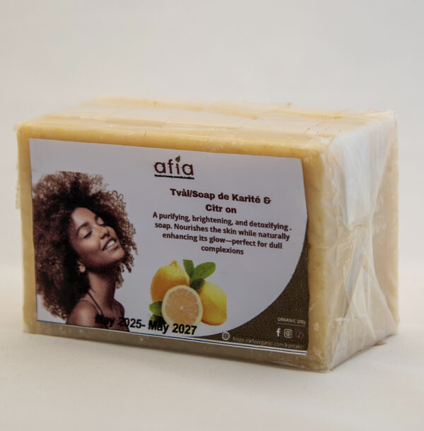 Shea & Citron Tvål, 250g